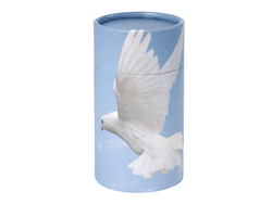 Dove ashes tube