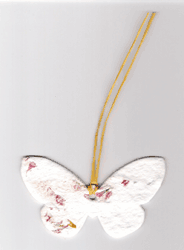 Butterfly memorial gift with wild flower seeds