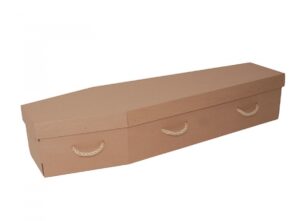 Cardboard coffin - Plain Manila